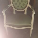 Louis xvi medallion armchair