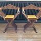 Set gaming tableacec armchairs Dagobert 1930