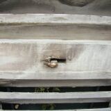 Paire de volets bois lamelles ancien