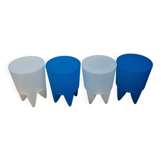 Ensemble de 4 tabourets "Bubu 1er" de Philippe Starck pour XO