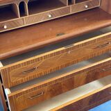 Teak roll top desk by Egan Ostergaard for Broderna gustafssons