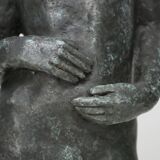 Female Torso Sculpture in Bronze, signed Gerard, edition 2/8