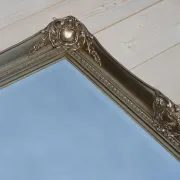 Large Bevelled Wall Mirror Ornate Vintage