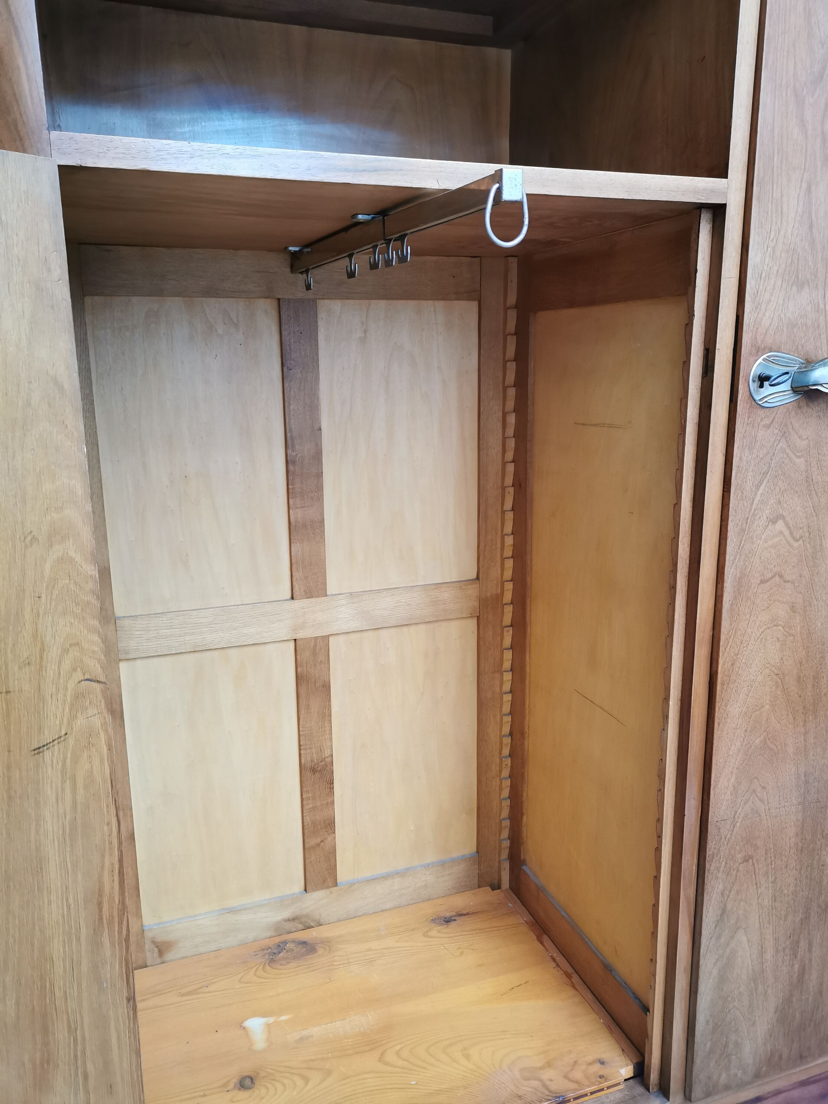 Vintage 50s asymmetrical wardrobe