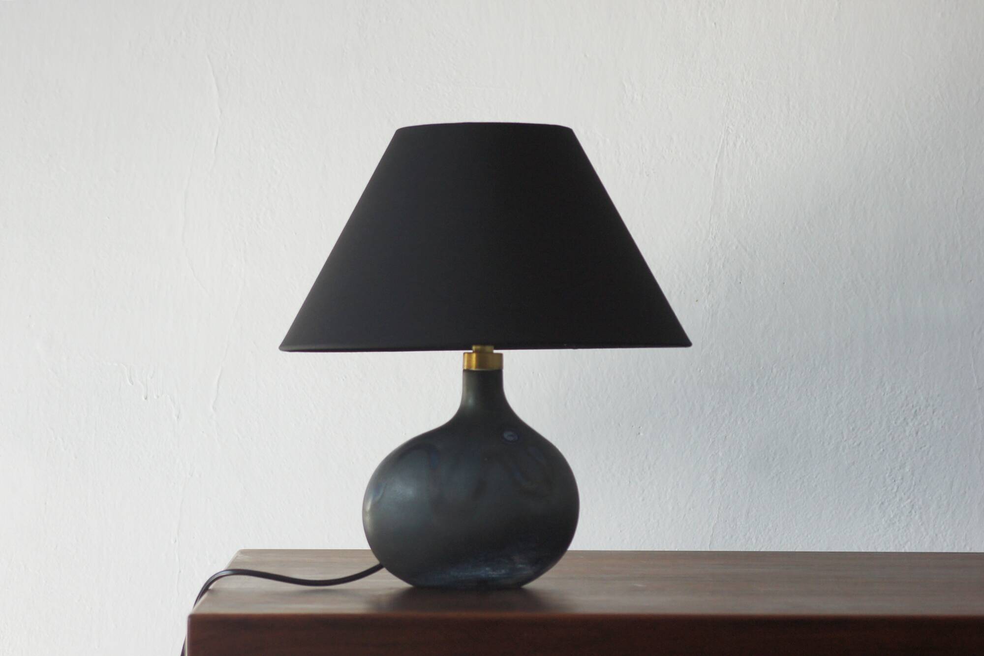 Danish Modern Lamp Art by Michael Bang for Holmegaard, 1970s