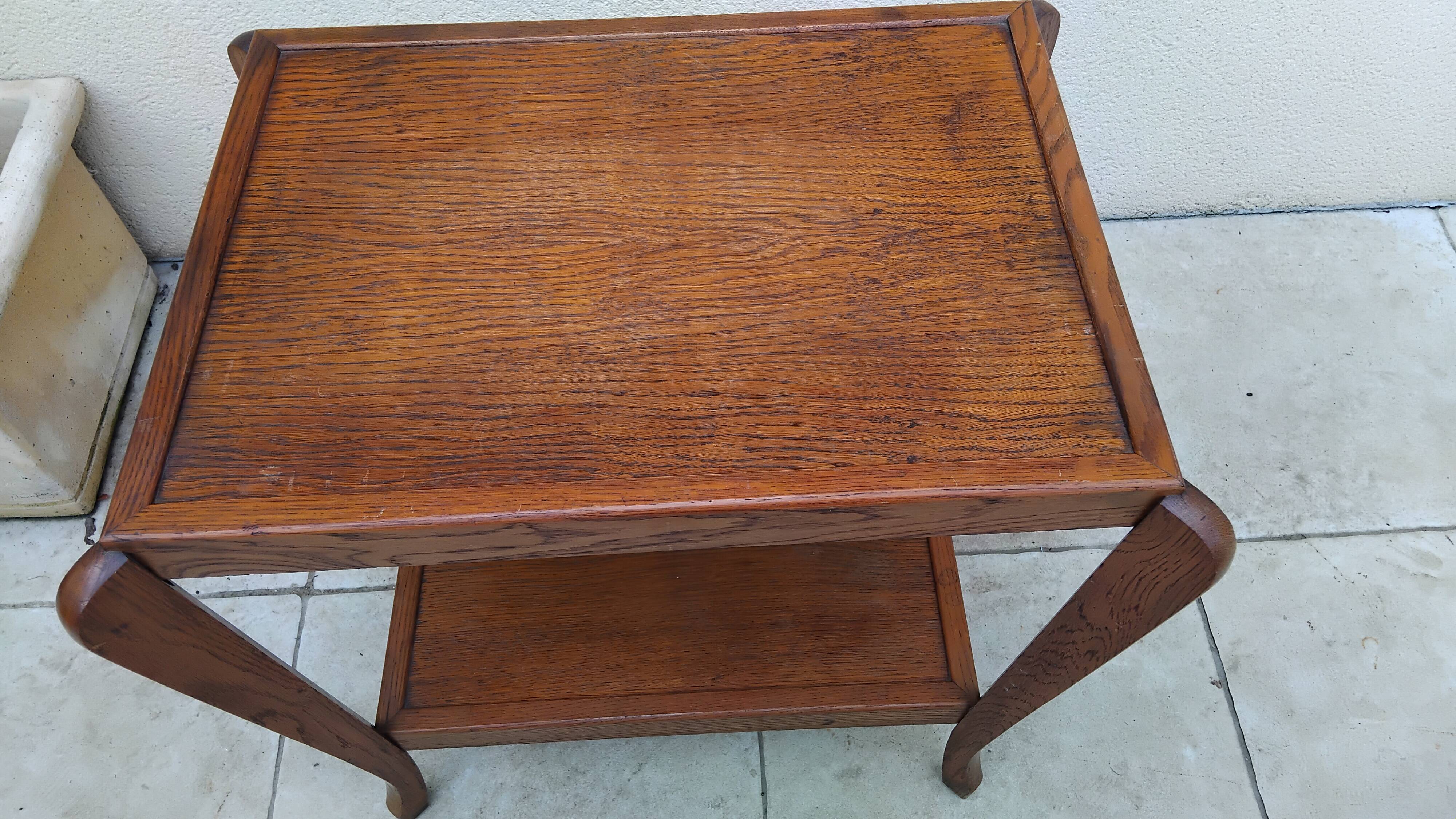 Vintage art deco side table