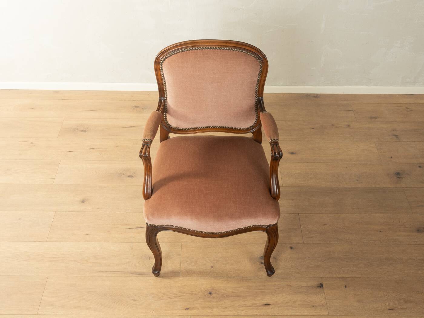 Rococo dining chairs, set of 6, circa 1900, baroque style