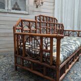 Rattan sofa