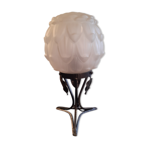 Lampe art déco verre