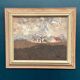 Original Swedish Oil on Panel – “Landscape” by Bertil Wahlberg – Signed – Vintage and Framed – 48 × 41.5 cm (18.9" × 16.3")