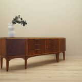 Walnut sideboard, Danish design, 1960s, manufactured in Denmark
