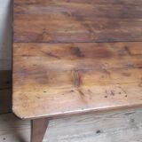Table d’office L140,5xP80cm XIX° 2 tiroirs
