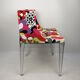 Kartell Mademoiselle Missoni chair by Philippe Starck for Kartell, 2000