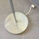 Eyeball floor lamp in chromed metal