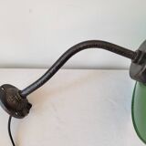 Gooseneck courtyard wall light