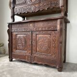 Meuble auvergnat brutaliste art populaire 1890