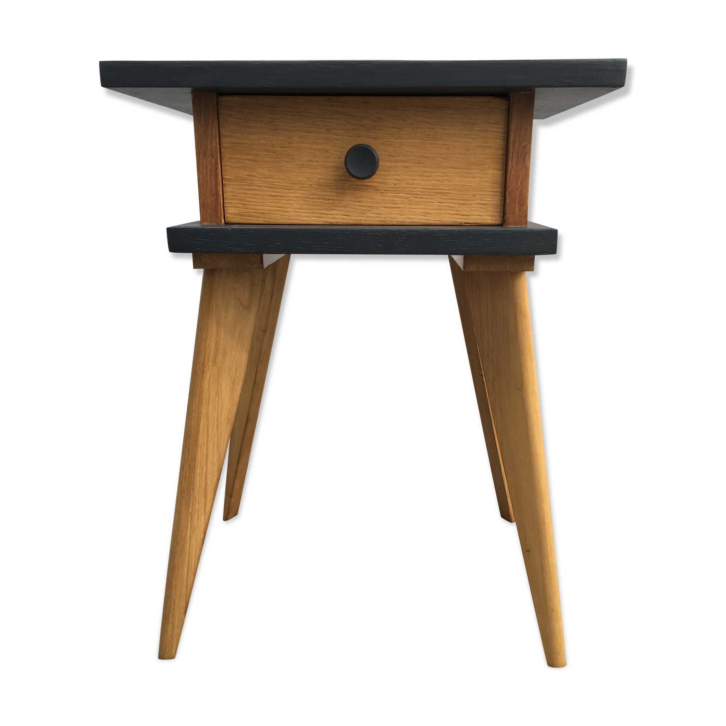 Vintage bedside feet compass restyled