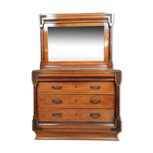 Commode empire à psyché