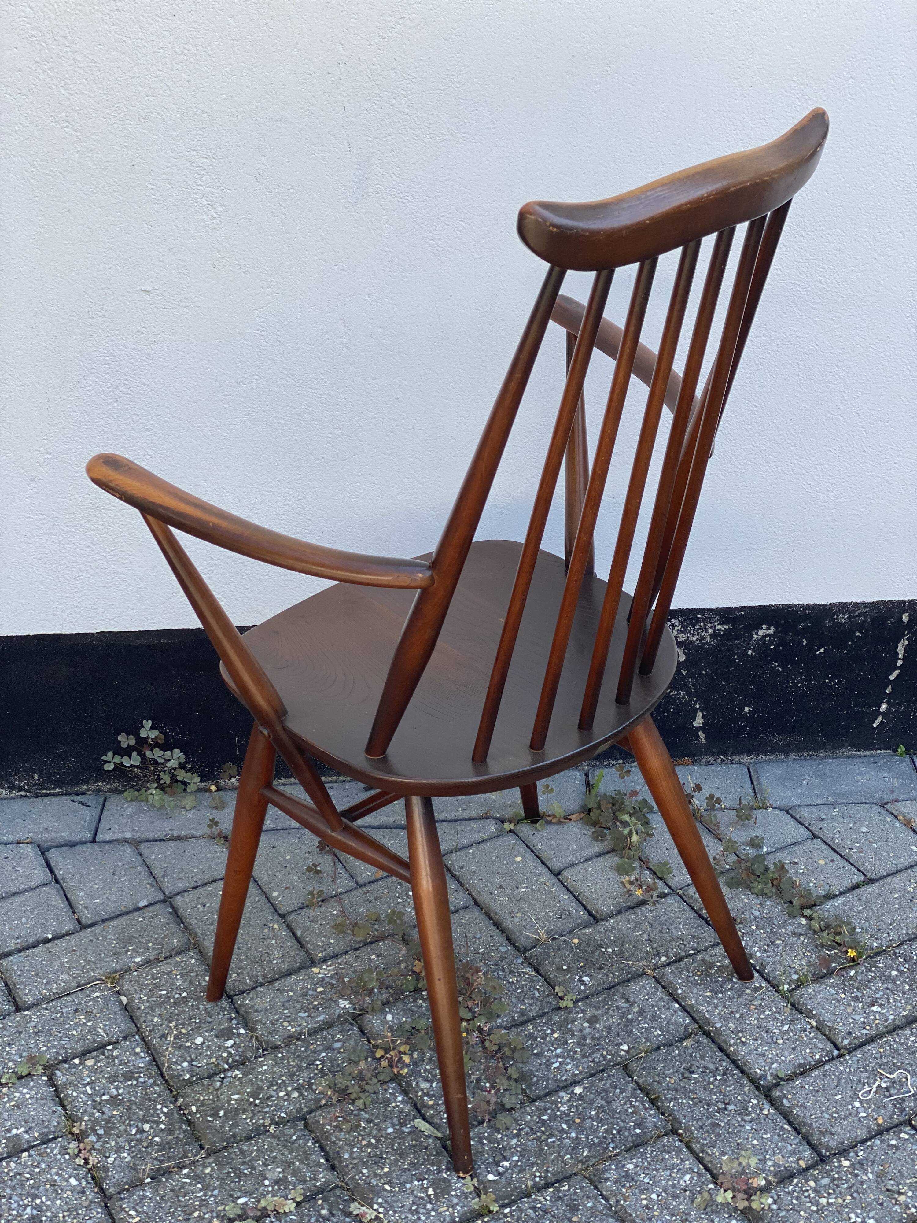 Vintage Goldsmith chair with arms from Ercol