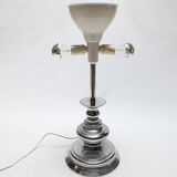 lampe ancienne en métal vintage design 1950 1970