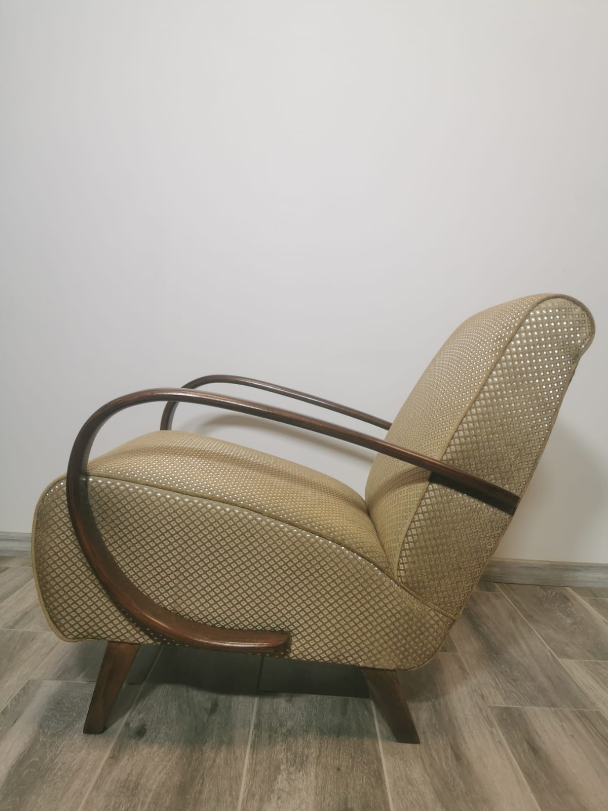 Armchair by Jindrich Halabala, 1940s