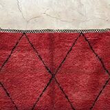 Traditional handmade carpet 250cm x 150cm Moroccan