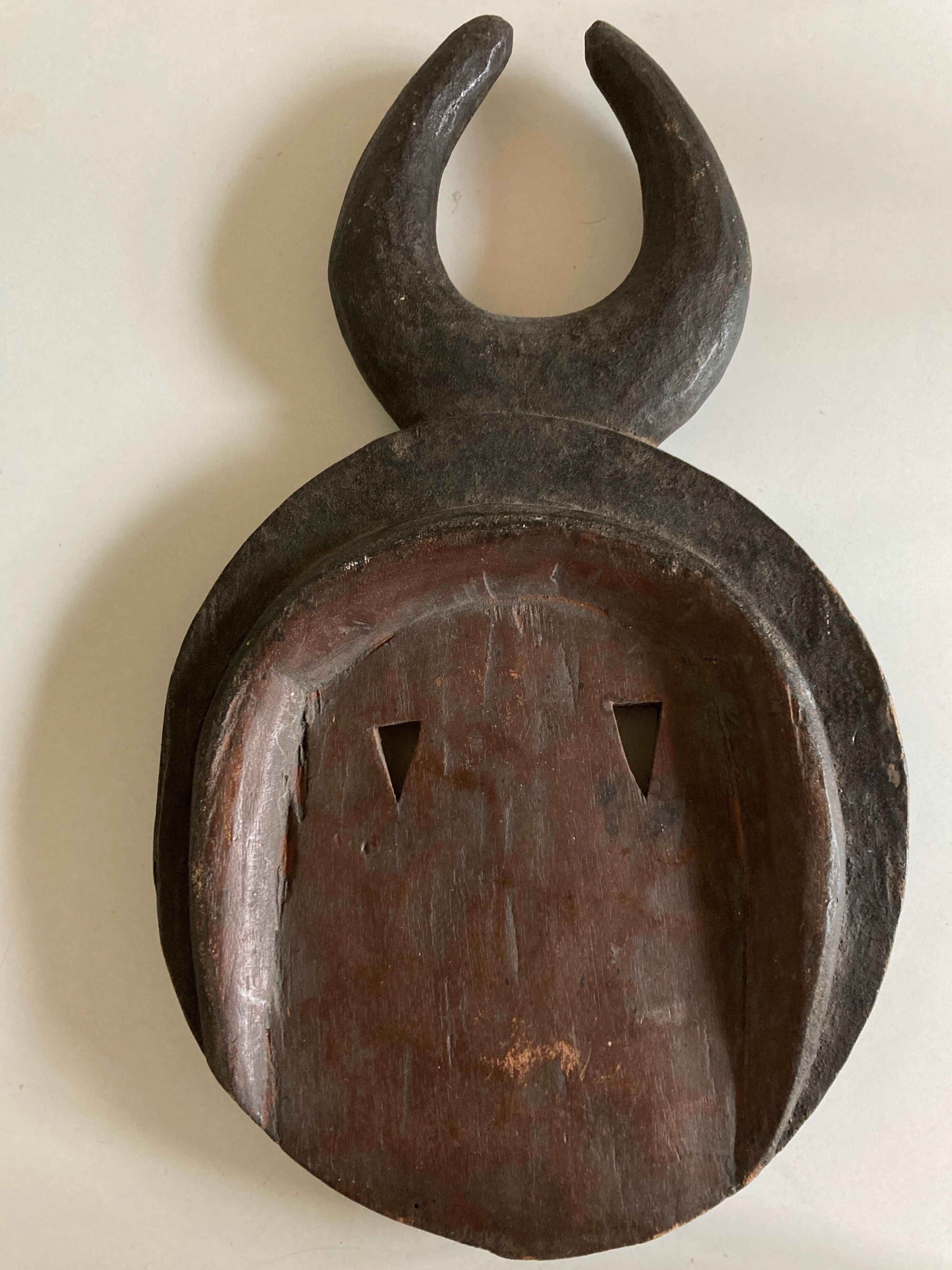 Mask baoulé kplé kplé 1970 ivory coast african art