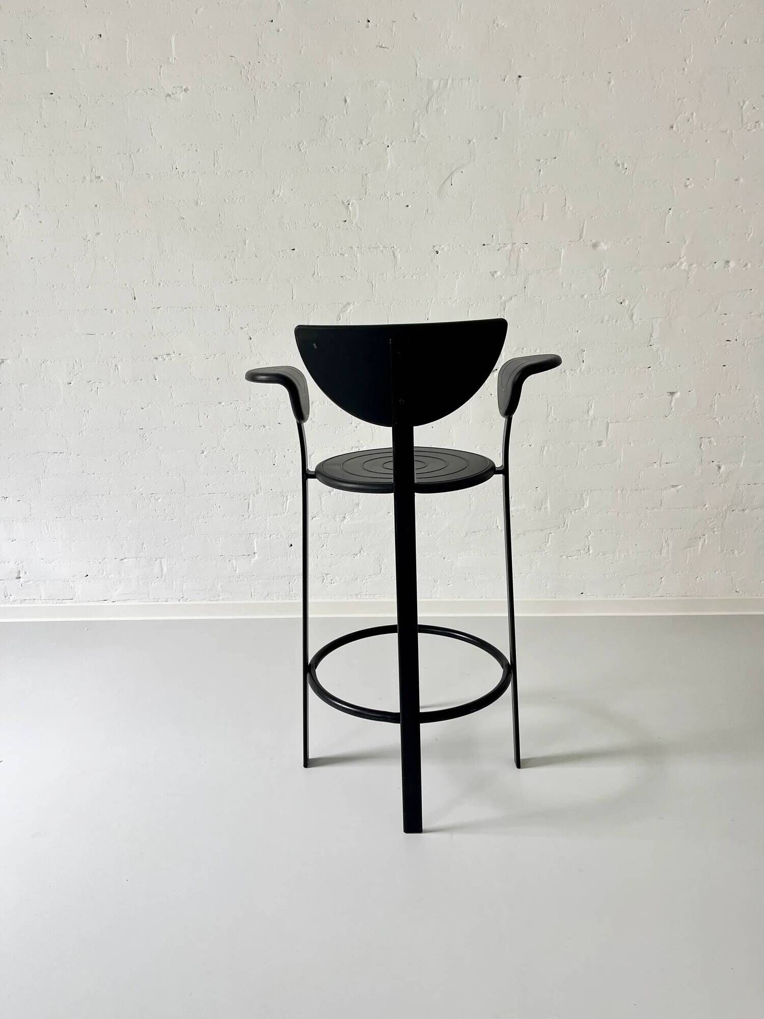 "Luna" bar stool by Gammelgaard & Mathiesen x Bent Krogh, Denmark, 1980s