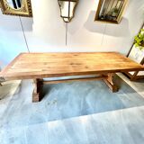 Monastery style farmhouse table