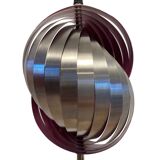 Space age ceiling light by Henri Mathieu for LYFA, Denmark 1970s.