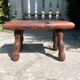 Tabouret bois vintage