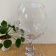 Large engraved grape crystal bowl St Hilaire