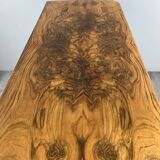 Walnut toilet commode, 19th century