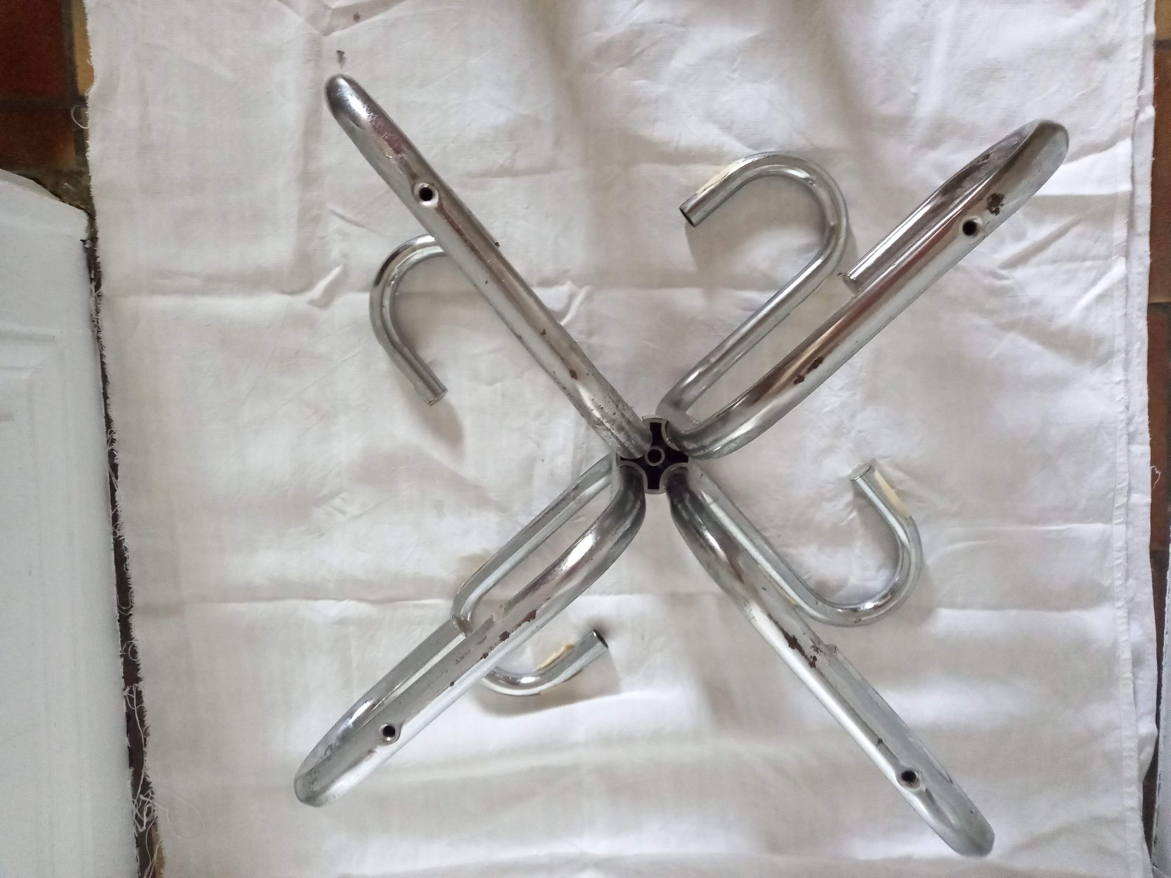 White marble coffee table from the 70s