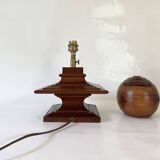 English lamp, fabric cable, cotton lampshade