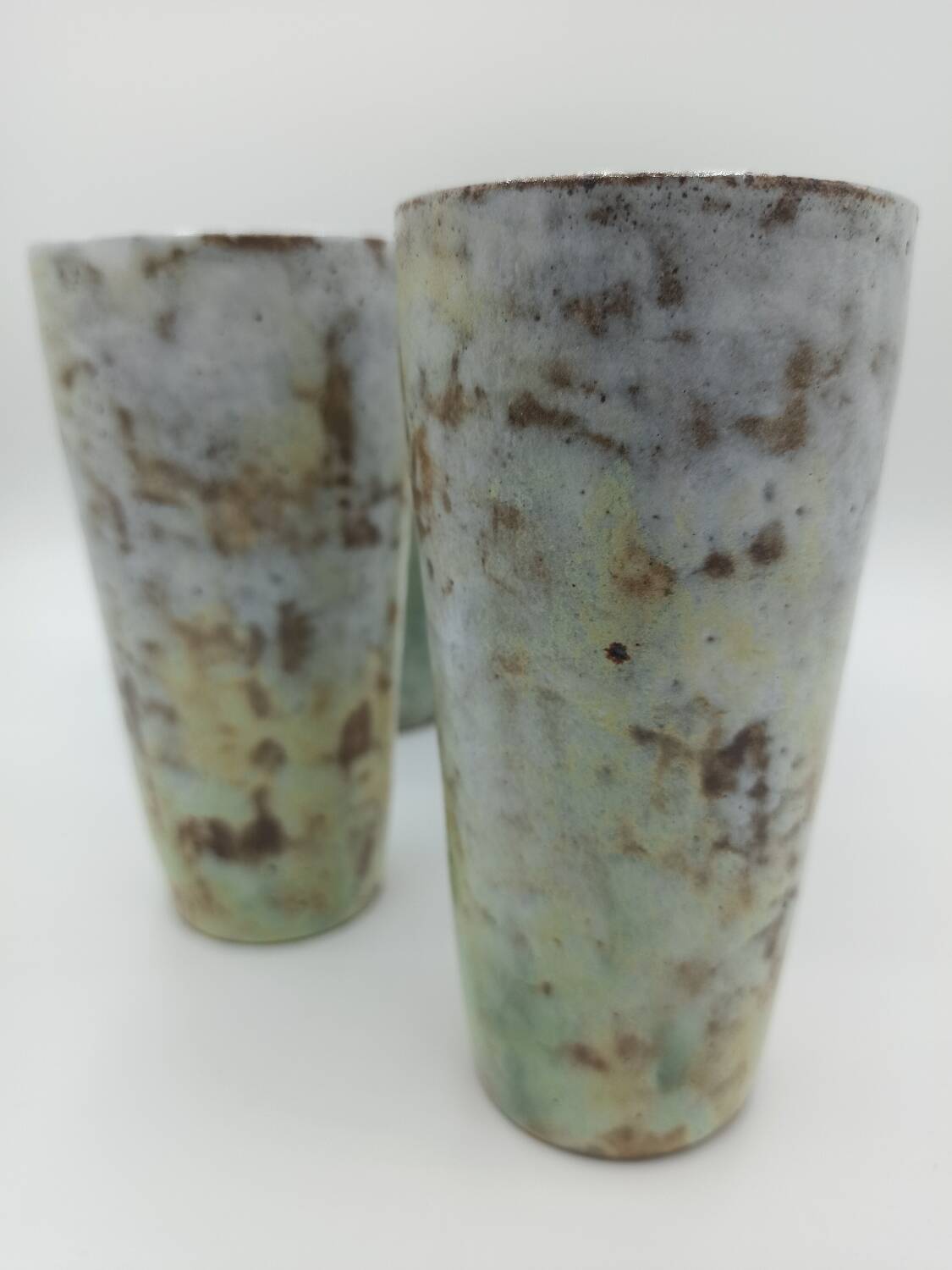 Vintage ceramic cups - Alexandre Kostanda - Vallauris