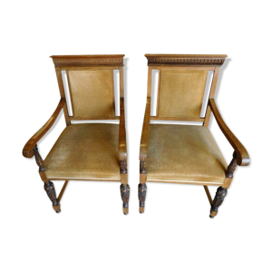 paire de fauteuils en