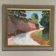 Original Danish Oil on Canvas – “Varm dag, Frankrike”  by Bente Bjerregaard