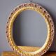 Antique stucco mirror