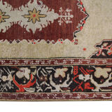 Handwoven antique turkish area rug- 115x180cm
