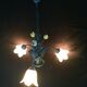 Lustre 3 blue flower lights