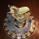Ewer on base in Nevers earthenware Aintoine Montagnon max diameter 40 cm height 28cm