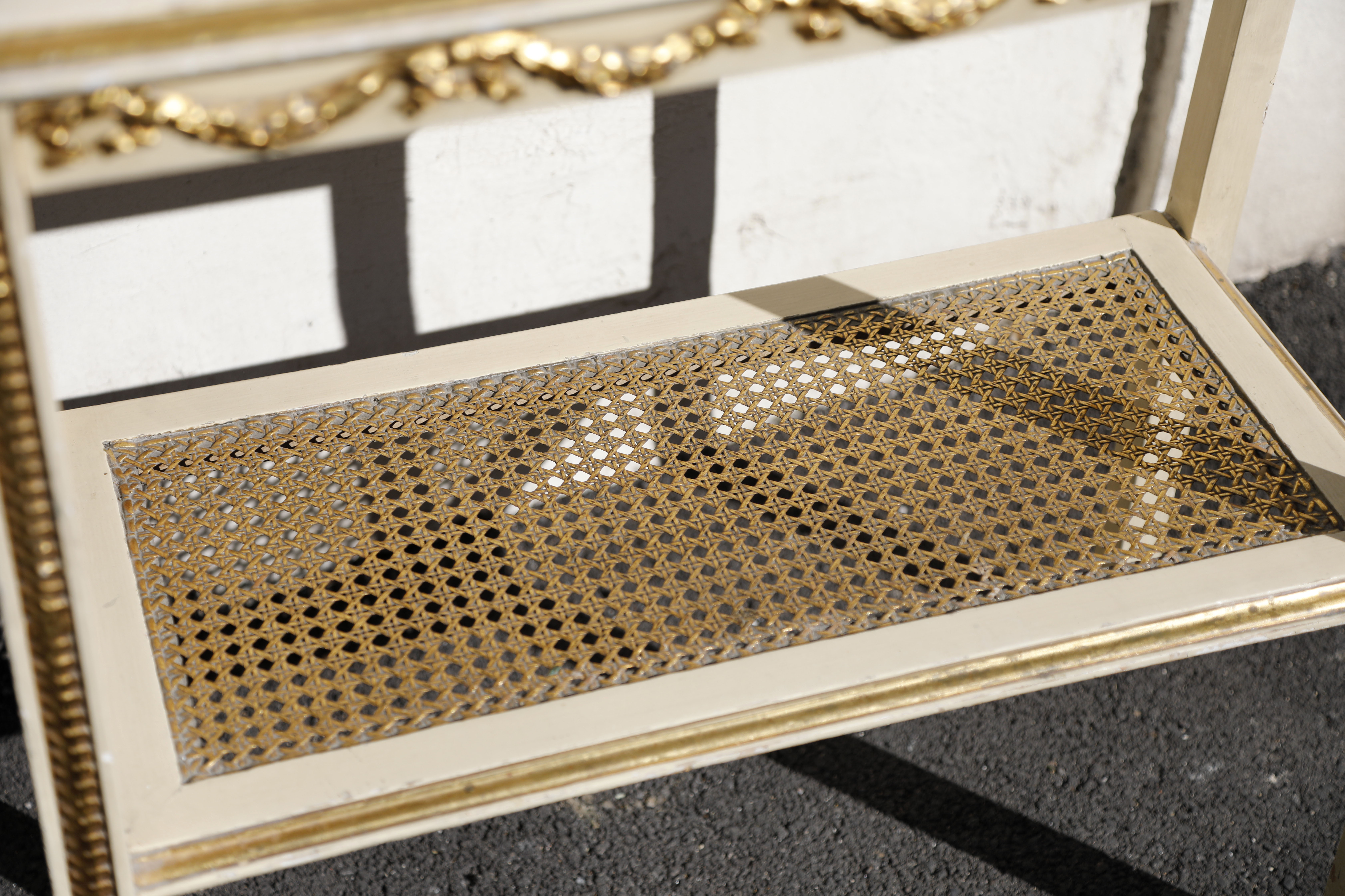 Italian console marble tray