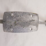 3 hooks vintage aluminum