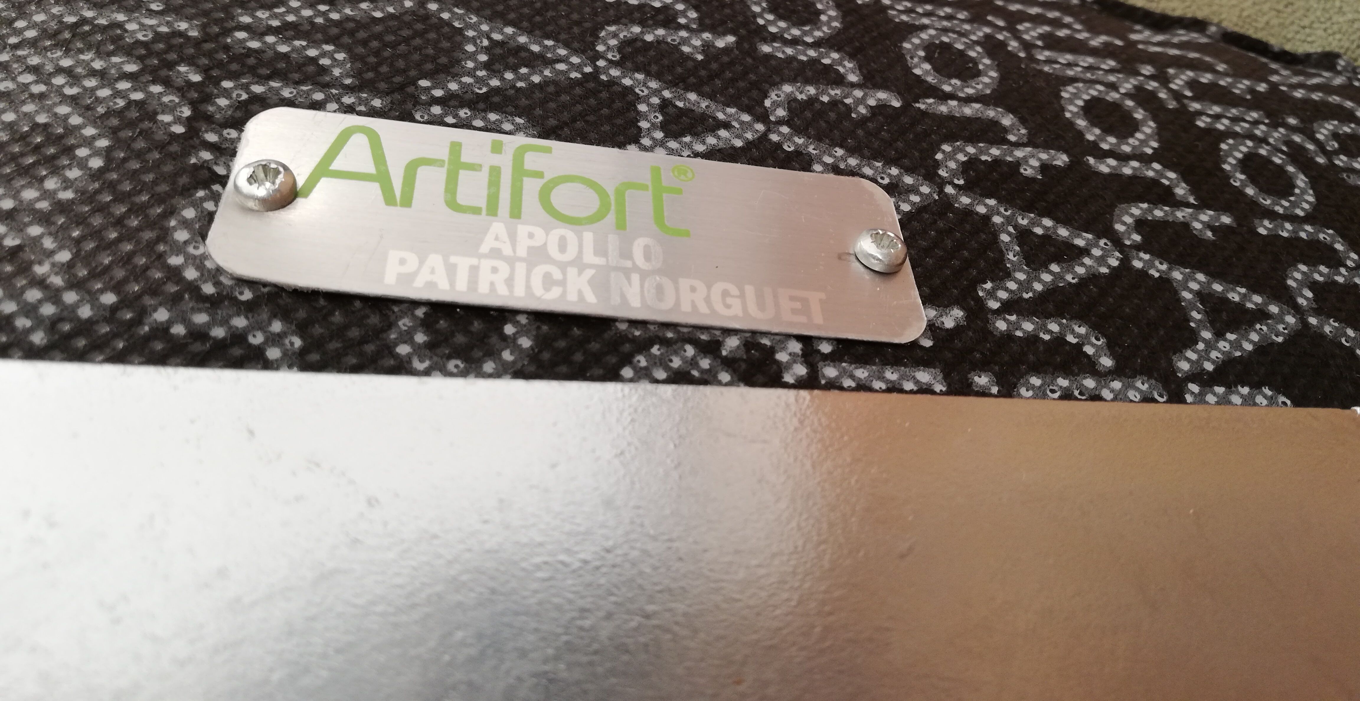 Pair of Apollo armchairs, Patrick Norguet