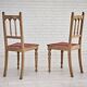 1950s, set 2 pcs of Danish dinning chairs, original good condition, oak wood.