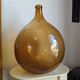Amber demijohn 25L – mouth-blown – vintage decorative object