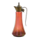 Carafe, Art Nouveau, glass, Czechoslovakia, early 20th century