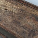 Old wooden workbench