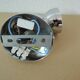 Small chrome wall light